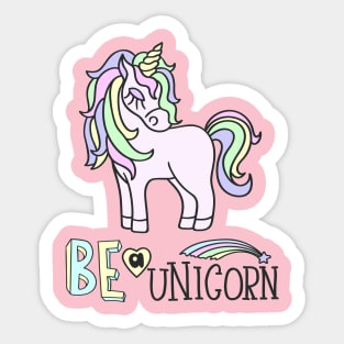 Be a Unicorn Sticker